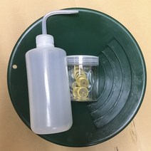사금 채취 도구 장비 패닝접시 슬루이스 goldrush sifting classifier screen sieve pan 지하 금속 탐지기 도구 키트 10 인치 골드 패닝 JX, 없음, 1개
