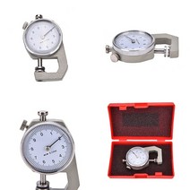 0-10mm 0-20mm 다이얼 두께 게이지 가죽 종이 측정기 필름 테스터 1 개, 01 Tester Measure