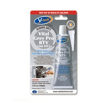 브이텍 RTV 실리콘 실란트 본드 접착제 내열 고온 보일러 연통 배관 회색, 1개, 그레이