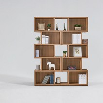 리에 멀티 책장 세트 5단 (착불), 색상:아카시아화이트
