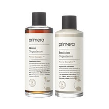프리메라 오가니언스 단품 2종 세트, 오가니언스 워터 180ml + 에멀젼