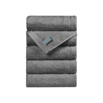 캘리코튼 수피마 타올 40수 수건 세트 - 수이트 그레이, 5장