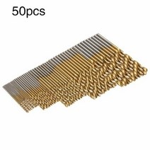 드릴 굴착 홀 새로운 골드슬리버 PCS 티타늄 코팅 HSS 철강 드릴 비, 금, 1