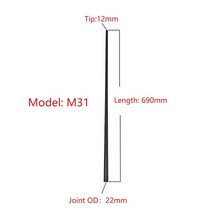 카본상대 당구큐 당구 상대 당구큐팁, 131.44+ VP2 Joint