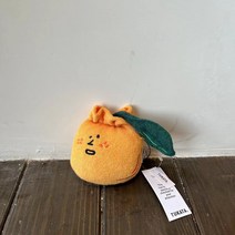 체인 선물 양파 키링 대파인형열쇠고리 버섯 인형 커플템 펜덴트 당근 차량용, D 주황색 열쇠 고리