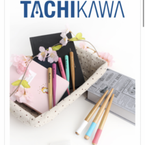 동아측기 타치카와 펜대, 블루(고무그립), 프리펜대(안전캡)