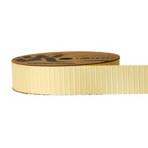 금비 굴림 골직 공예 선물 포장리본 (25mm x 15m), 25mm x 15m, KR#03 베이비노랑