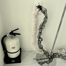 썬샤인스토리코드삭스 전선정리 케이블정리 메시형 전선커버 인테리어소품코드삭스, 핑크 데이지