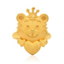 골드모아 [골드모아] 순금 돌반지 1.87g 24K [왕관 호랑이띠]