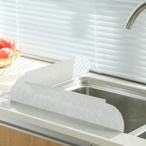PVC 싱크대 방지 설거지 가림막 펜스막 물튐 물받이, 본상품선택