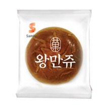 (라이프솔루션)삼립정통 밤만쥬 왕만쥬 60g 어린이집 아이들간식 가을과자, 왕만쥬 60g X 60개
