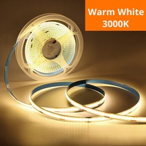 방송조명 유튜브 방송용 링라이트 촬영 조명 장비 제품 320 Leds/M DC5V USB COB LED 스트립 핸드 스윕 모션 센서 테이프 방수 주방 캐비닛 램프 694EA 4, 02 웜 화이트, 5M
