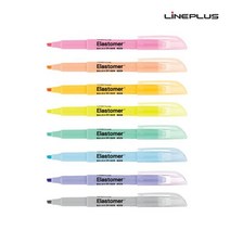 라인플러스 형광펜 Elastomer 엘라스토머 4.0mm-72394EA gian7978*92577111pl, 마일드 그린, 본상품선택