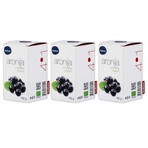 Bobica 아로니아효소 원액 100% 파우더 Aronia 100g 3개