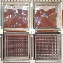 제이브릭 유리블럭 무색 (190x190x95), 1박스, 크리스탈 크로스