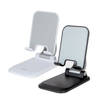 rozet 휴대폰거치대 책상 탁상용 사무실 접이식핸드폰거치대 RX-5440, 블랙