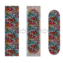 전동 전기 성인 킥보드 Skateboard Sandpaper Skate Board Deck Sticker Scooter Electric Longboard Abrasive Digi, 20 M61
