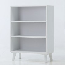 벨리카가구 뮤리엘 3단 교구장 유아 아동 낮은책장 대형 와이드 책장, 뮤리엘 700 교구장_화이트