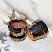 플라랜드 유광 유약 도자기 사기화분 골드 메탈 금색 다육이 분갈이화분 동양적인화분, 메탈 골드-1호(약7.5cm)