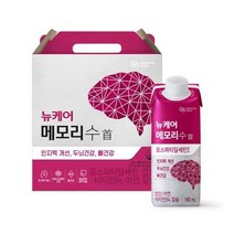 웰라이프 영양보충 대상웰라이프 뉴케어 메모리수 160ml (20팩) 고단백 간식 노인식 영양균형식 체중조절, 1set