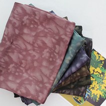 원단킹 중폭) 물 나염 인견 6종-쿨인견(5301959), 그레이브라운