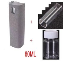휴대폰 모니터 태블릿 스마트폰 액정 클리너 미스트 리필 틱톡, 그레이 (60ml 보충액 증정)개