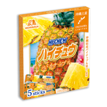 일본 모리나가 하이츄 오키나와 파인애플 5개입 1세트, 1개, 23g