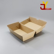 테이크아웃포장용기 원터치 종이도시락 중 200개
