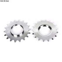 자전거스프라켓 세트 자전거 체인 링 단일 속도 바퀴 스프로킷 고정 기어 톱니 부품