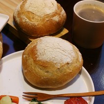 도현당 천연효모 유기농 호밀 통밀 무설탕빵 다이어트 비건 스프볼 빠네빵 200g * 2개입, 2개