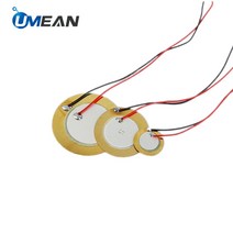 10개 부저 압전 피에조 세라믹 웨이퍼 플레이트 직경 35MM 50MM 와이어 12MM 15MM 18MM 20MM 27MM Loudspeake, 02 15MM