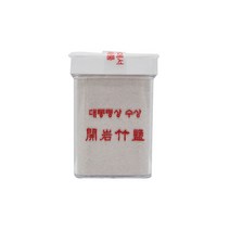 휴대용 개암죽염 9회 자죽염(분말) 15g, 1개