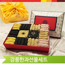 강릉 한과 선물세트 전통 수제 과자 명절 추석 답례품, 대 (W94B073)