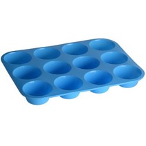 머핀틀 실리콘 케이크 오란다 까눌레 몰드 12 컵 실리콘 몰드 머핀 컵케익 베이킹 팬 붙지 않는 식기 세척