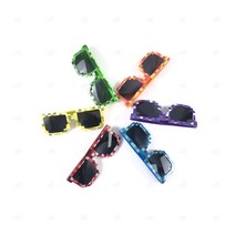 픽셀테 안경 1P 색상선택 코디 문양 연예인 특이한 인싸 모자이크 트렌디 무늬 선글라스 셀럽 독특한 포인트 패션