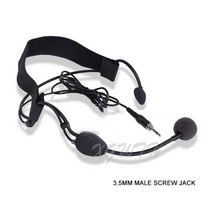 무선호출기 M 3 헤드셋 마이크 헤드웨어 하이퍼카디오이드 콘덴서 마이크 u n, 04 3.5mm Extemal Lock