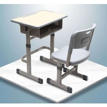 저학년 학원 책걸상 학교 8살 9살 책상 의자 교실, 녹색 리프팅 세트/65x45x78