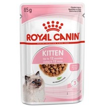로얄캐닌 키튼 그레이비파우치 85g X 12개입 캣 습식사료 고양이사료, 키튼 그레이비 파우치 12개입