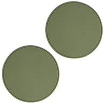 율라라 써클 실리콘 냄비받침, 그린 2개