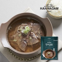 한와담블랙 한우곰탕 700gx5팩 (총 3.5Kg), 단품