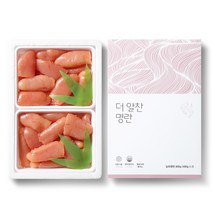 [비에스푸드] 무색소 무발색제 저염 더알찬 실속 명란 800g (400g x 2개), 1개