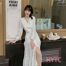 청순여신 화이트 고급 펀칭자수 짐머 스타일 얇은 레이스 콩단추 롱 맥시 원피스 드레스 여름 휴양지