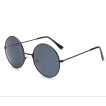 김구안경 패션 빈티지 라운드 선글라스 여성 uv400 태양 안경 다채로운 라운드 프레임