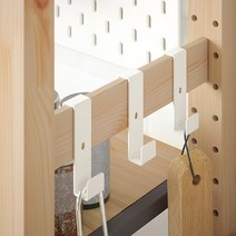 이케아 IVAR 이바르 후크 3개입 가방 모자 걸이