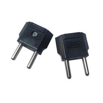 반대아답터 2P 여행콘센트 110V전환, 1개