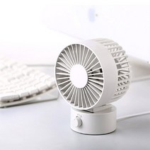 저소음 미니선풍기 사무실 데스크 서큘레이터 각도조절 USB 소형선풍기, 블랙