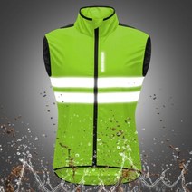 WOSAWE 높은 가시성 남자 사이클링 자켓 MTB 자전거 스포츠 윈드 브레이커 경량 반사 방수 레인 코트 M-3XL