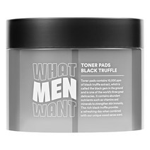 왓맨원트 옴므 에프터 쉐이브 블랙트러플 토너패드 40매, 1개, 150ml