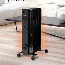 휴앤봇 타이머 전기 라디에이터 HEO-150TF 욕실 사무실 동파방지 히터 화장실 난방기, 단일속성