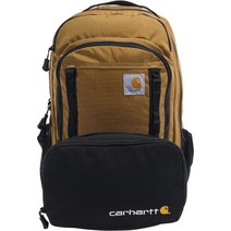 Carhartt 카하트 카고 시리즈 대형 배낭 및 후크-N-홀 절연 3캔 쿨러, Carhartt Brown, Carhartt Brown